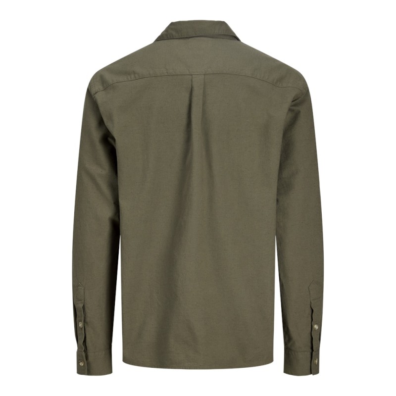 JACK & JONES Tristan Overshirt L/S - Dusty olive