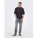 ONLY & SONS Weft Regular MW Jeans - Light Grey Denim