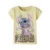NAME IT MIni Fuba Stitch S/S Top - Lemonade
