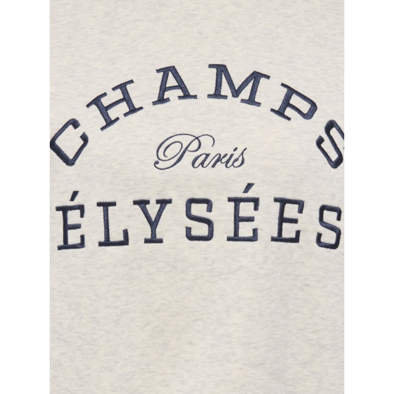 JDY Mesa L/S Broderi Sweatshirt - Oatmeal