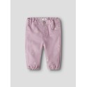 NAME IT Baby Rose Loose Twill Bukser - Dawn Pink