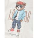 NAME IT Kids Dobs Regular T-Shirt - Cloud Dancer
