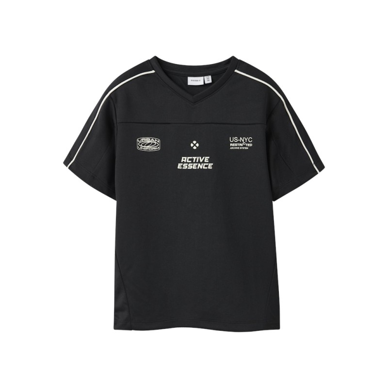 NAME IT Kids Dimso Regular S/S T-shirt - Sort