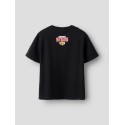 NAME IT Kids Ebbe Regular S/S T-shirt - Sort