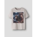 NAME IT KIDS Voto T-Shirt - Chateau Gray