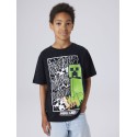 NAME IT Kids MAse Minecraft Regular T-shirt - Sort