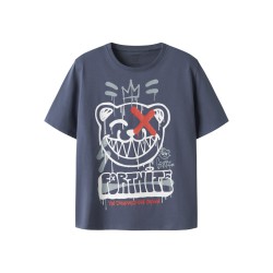 NAME IT Kids Frans Fortnite Regular T-shirt - Vintage Indigo