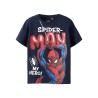 NAME IT Mini Marvin Spiderman Regular T-shirt - Navy Blazer