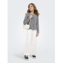 KIDS ONLY Shelda L/S Flæse Strik Cardigan - Medium Grey Melange