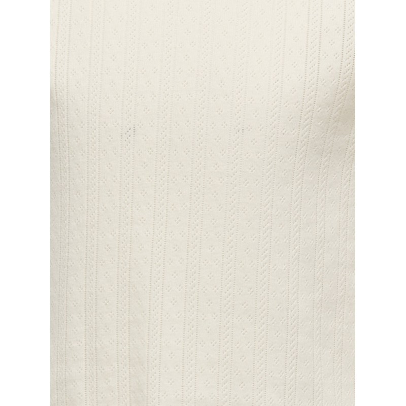 KIDS ONLY Carlotta S/S Top - Cloud Dancer