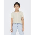 KIDS ONLY Carlotta S/S Top - Cloud Dancer