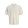 JACK & JONES Junior Tucket Split Hals Polo - Sea Salt