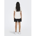ONLY Smilla S/S Top - Cloud Dancer