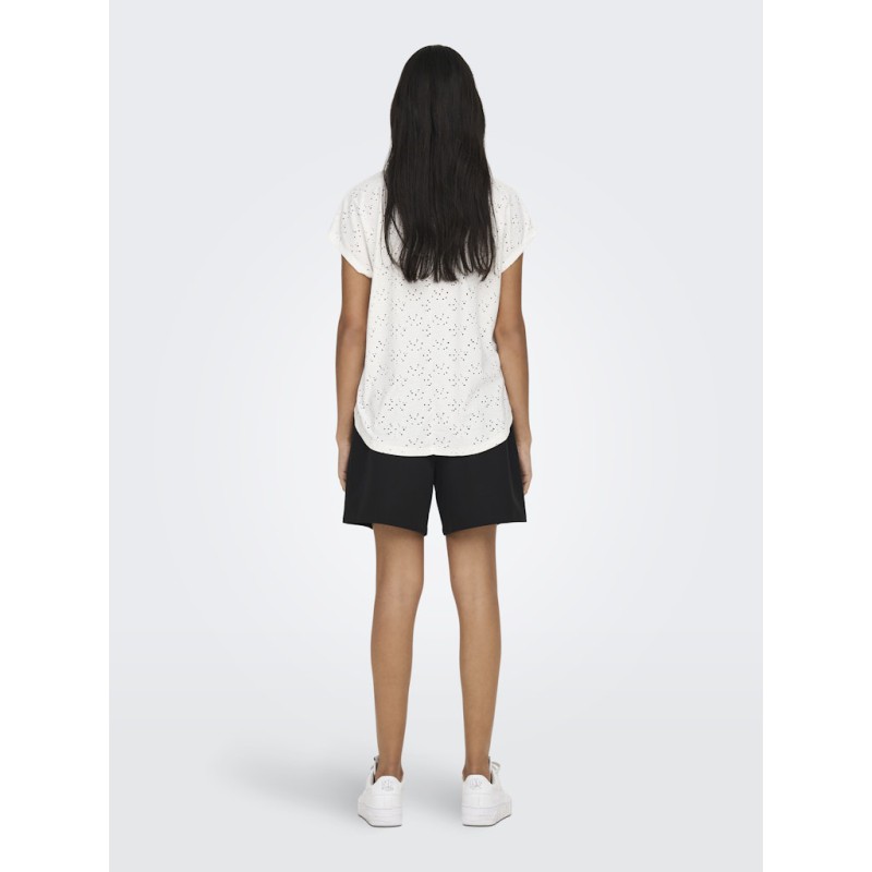 ONLY Smilla S/S Top - Cloud Dancer