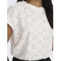 ONLY Smilla S/S Top - Cloud Dancer