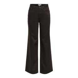 ONLY Juicy-Soft HW Brede Bukser - Black Coffee