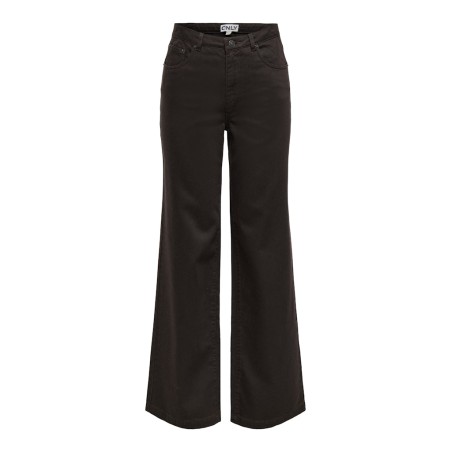 ONLY Juicy-Soft HW Brede Bukser - Black Coffee