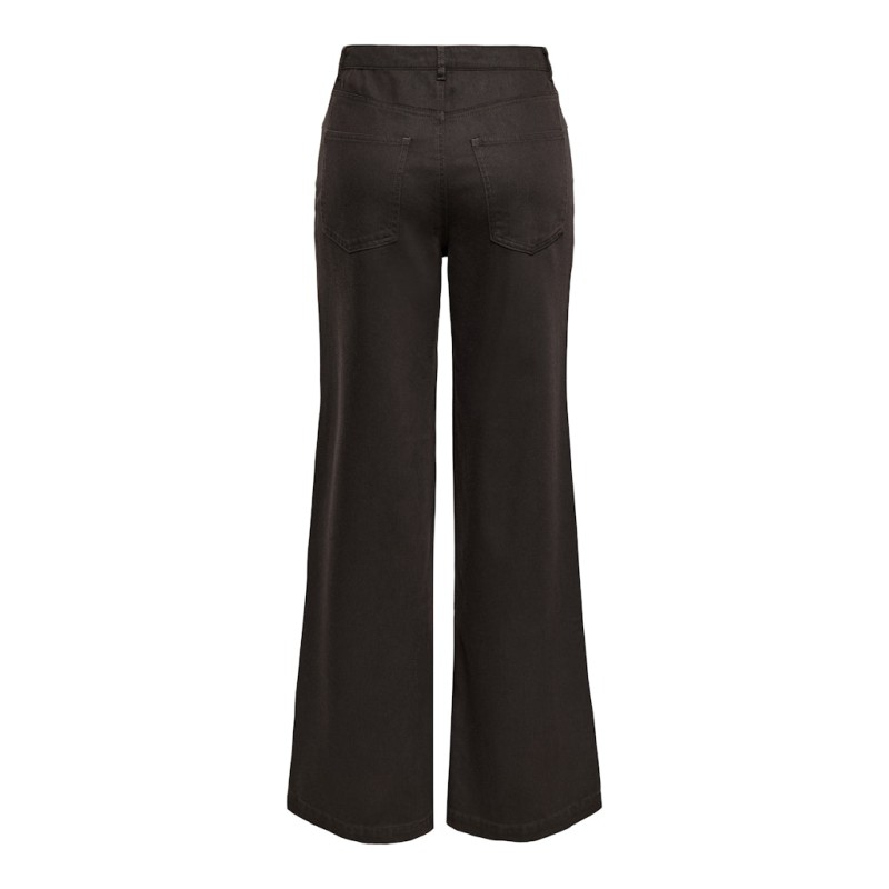 ONLY Juicy-Soft HW Brede Bukser - Black Coffee