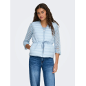 JDY Renee Quiltet Vest - Cashmere Blue