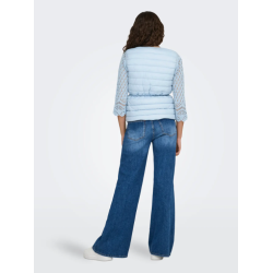 JDY Renee Quiltet Vest - Cashmere Blue