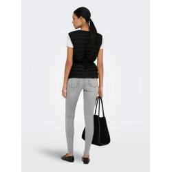 JDY Renee Quiltet Vest - Sort