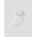 NAME IT Baby Pagna Strømper - Bright White