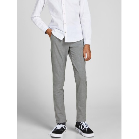 Jack & Jones Junior Marco Chino Bukser - Grey Melange
