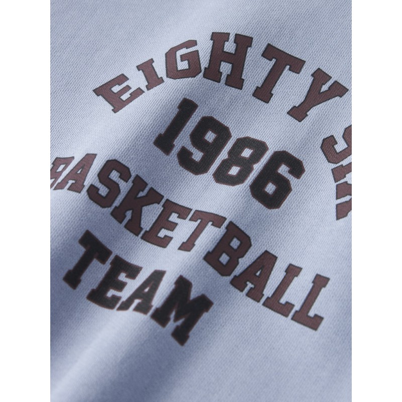 NAME IT Kids Diket L/S Regular Sweatshirt - Blue Fog