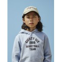 NAME IT Kids Diket L/S Regular Sweatshirt - Blue Fog