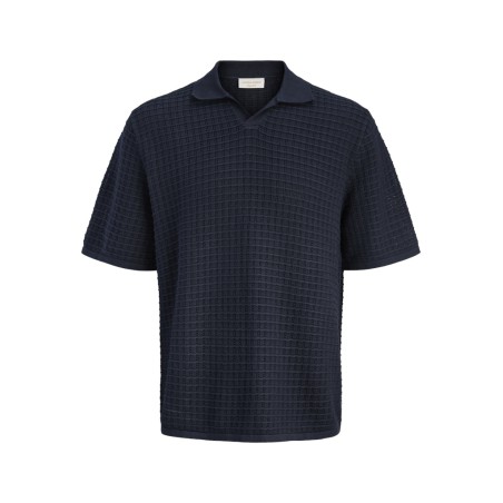 JACK & JONES Junior Tucket Split Hals Polo - Sky Captain