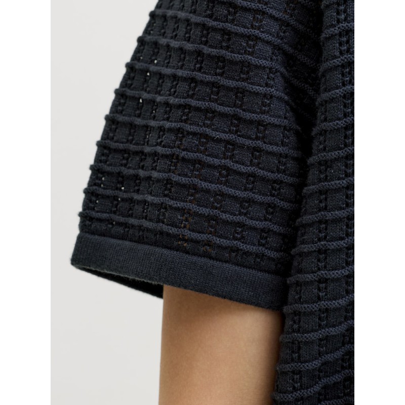 JACK & JONES Junior Tucket Split Hals Polo - Sky Captain