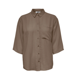 JDY Divya 3/4 Løs Skjorte - Caribou