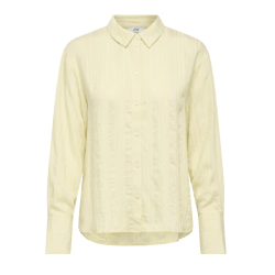 JDY Danny L/S Løs Skjorte - Double Cream