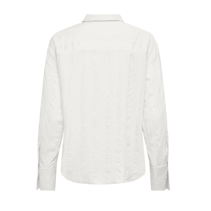 JDY Danny L/S Løs Skjorte - Cloud Dancer