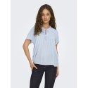 JDY Lima Life S/S Top - Kentucky Blue