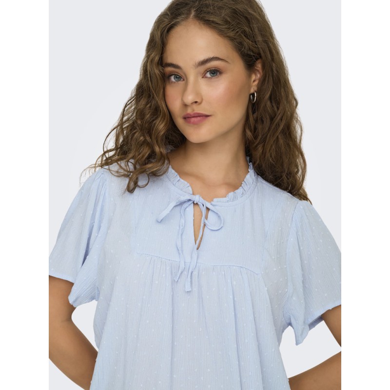 JDY Lima Life S/S Top - Kentucky Blue