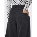 ONLY Tamy HW Barrel Denim - Washed Black