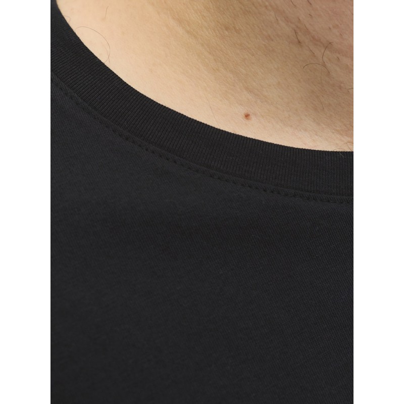 JACK & JONES PLUS Logo T-shirt - Sort