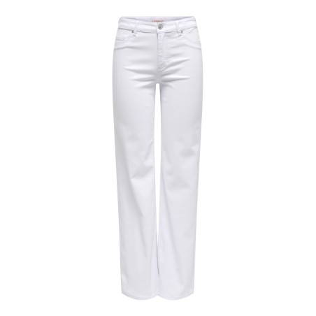 ONLY Blush Mid Straight Denim Jeans - Hvid