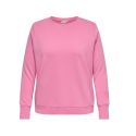ONLY CARMAKOMA Maya L/S Rund Sweatshirt - Wild Orchid