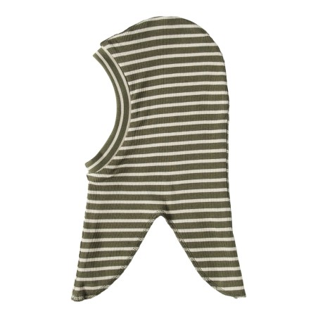 NAME IT Mini Moe Elefanthue- Olive Night / Stribet