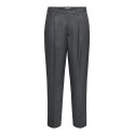 ONLY & SONS Miro Loose Chino Bukser - Dark Grey Melange