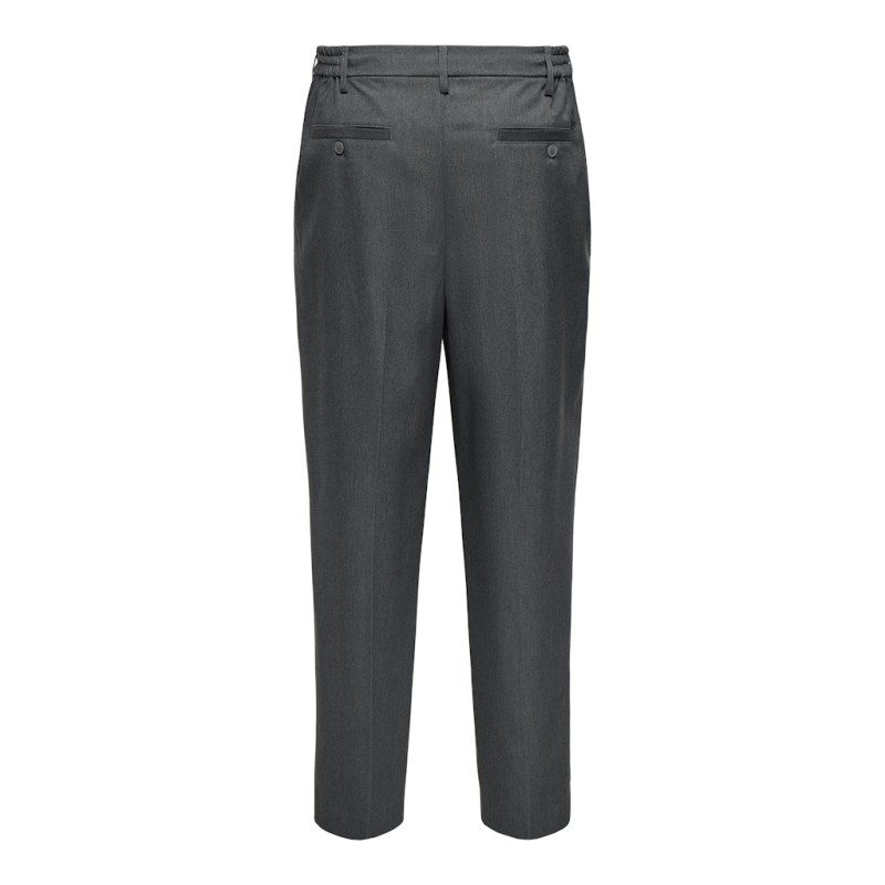 ONLY & SONS Miro Loose Chino Bukser - Dark Grey Melange