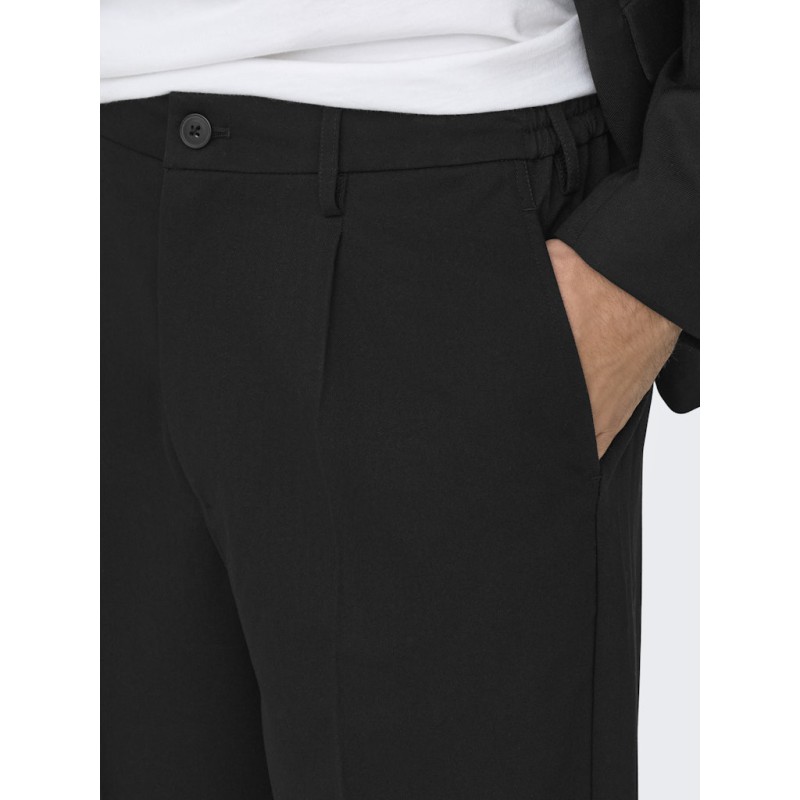 ONLY & SONS Miro Loose Chino Bukser - Sort
