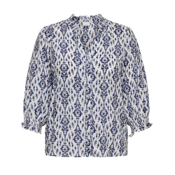 ONLY CARMAKOMA Raya 3/4 Skjorte - Night Sky