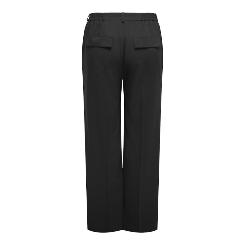 ONLY CARMAKOMA Niko HW Straight Bukser - Sort