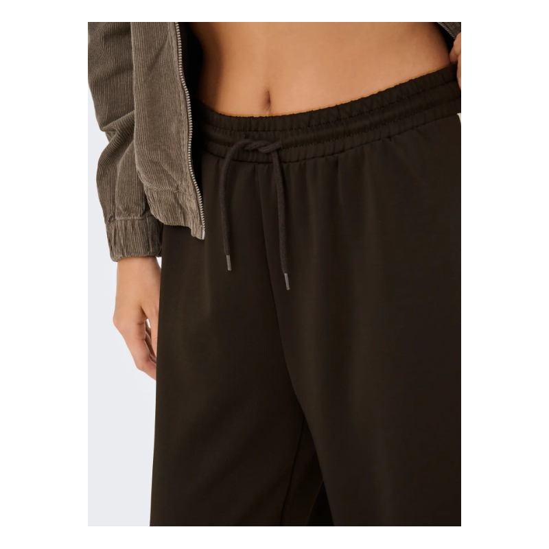 ONLY Asta Brede Stribet Bukser- Chocolate Torte - foto