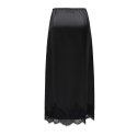 ONLY Bella Satin Blonde Nederdel - Sort