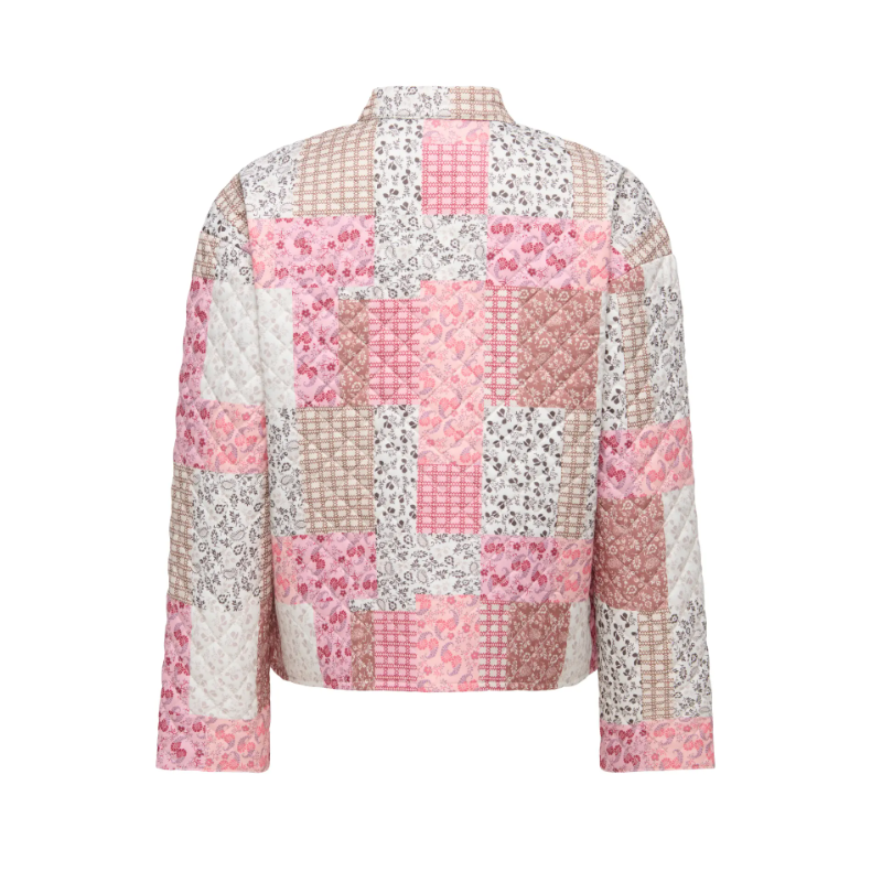 JDY Fia L/S Quiltet Jakke - Cloud Dancer