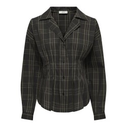 JDY Betty L/S Fitted Skjorte - Slate Black